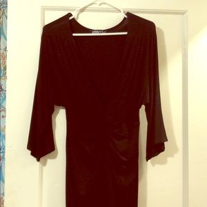 Long sleeve mini dress